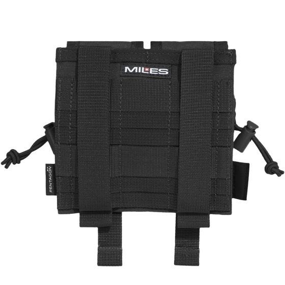 Pentagon Double Multi Ficka - Svart