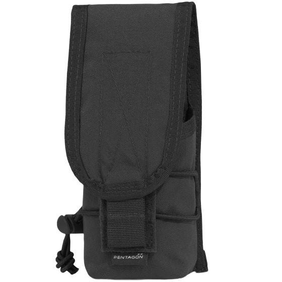 Pentagon Single Multi Ficka - Svart