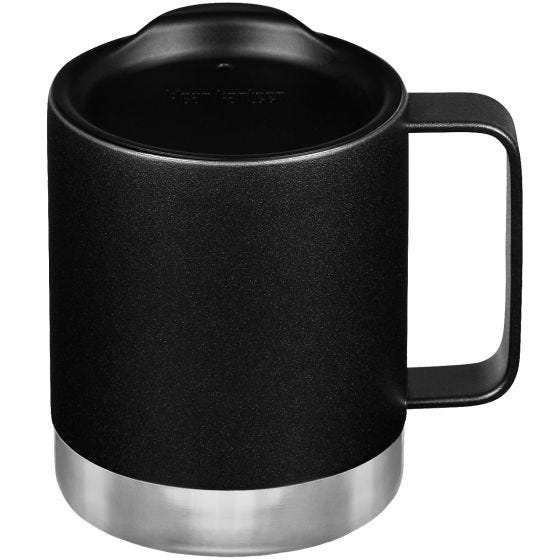 Klean Kanteen 355ml Insulated Camp Mug w/Tumbler Lid - Svart