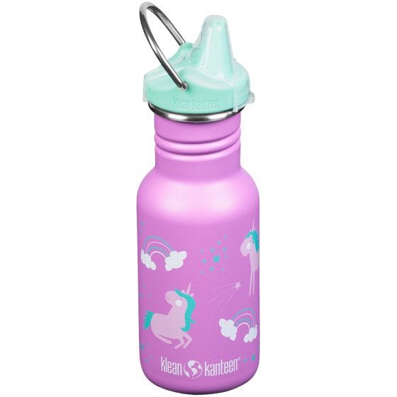 Klean Kanteen Kid Kanteen 355ml Sippy Cap Flaska - Unicorns