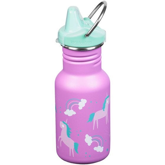 Klean Kanteen Kid Kanteen 355ml Sippy Cap Flaska - Unicorns