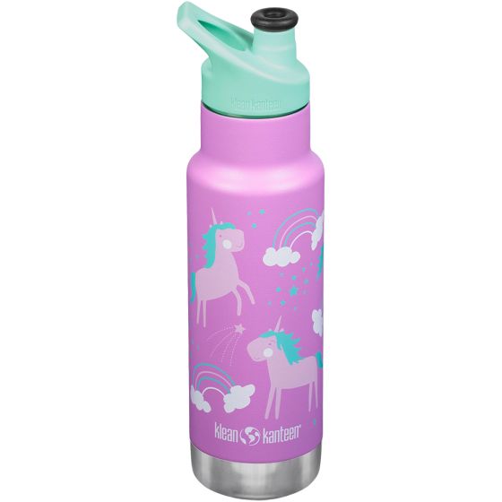 Klean Kanteen Kid Kanteen 355ml Classic Vakuumflaska - Unicorns