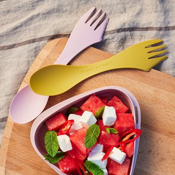 Light My Fire Spork Large Serving Bio - Sandy Green