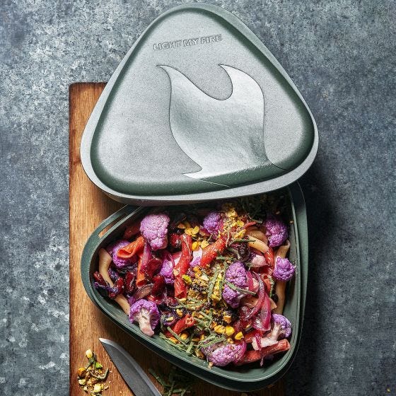 Light My Fire Bowl´n Lid Bio Matlåda - Sandy Green