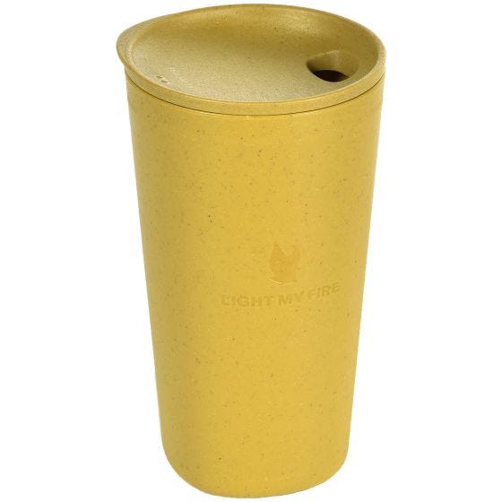 Light My Fire MyCup´n Lid Large Bio Mugg - Musty Yellow