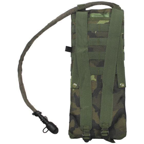 MFH MOLLE Hydration Blåsa och Bärare - Czech Woodland