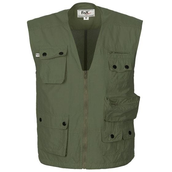 Fox Outdoor Microfibre Väst - OD Grön
