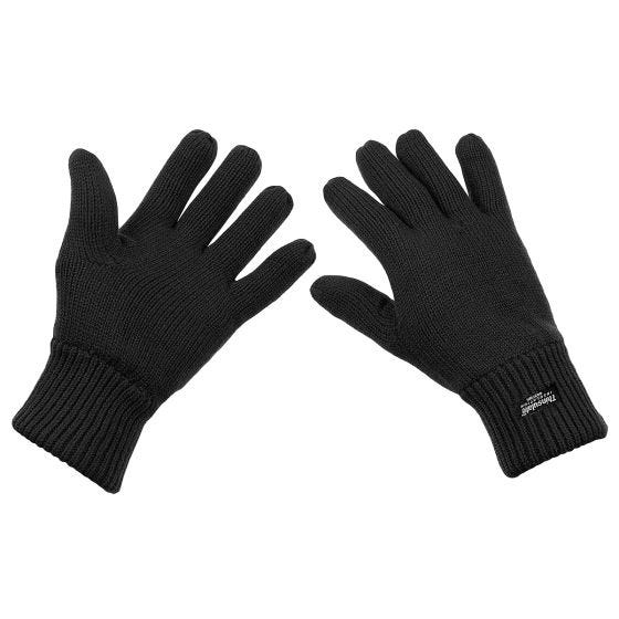 MFH Knitted 3M Thinsulate Handskar - Svart