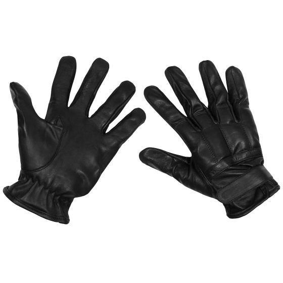 MFH Leather Handskar - Svart