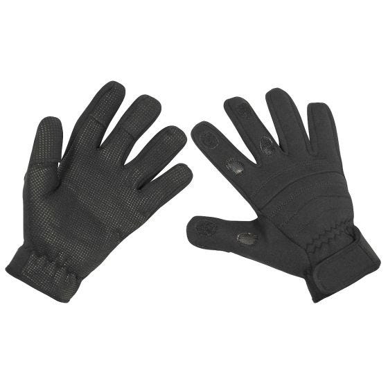 MFH Combat Neoprene Handskar - Svart