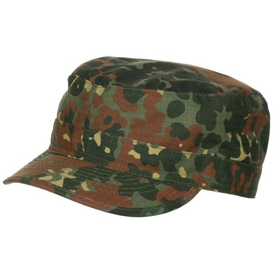 MFH BDU Fältkeps Ripstop - Flecktarn