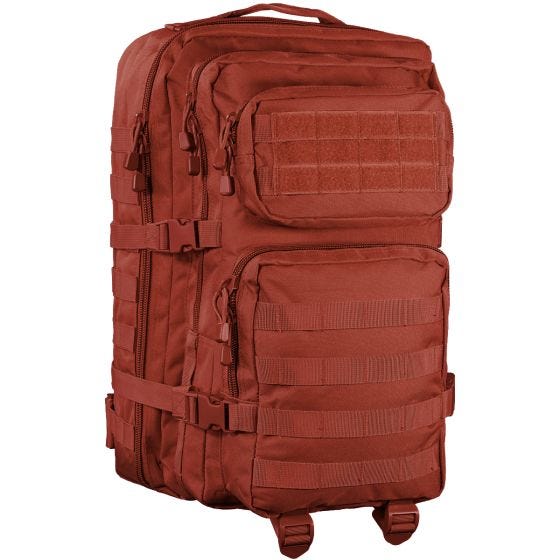 Mil-Tec MOLLE US Stor Attackpack - Röd
