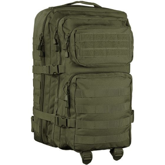 Mil-Tec MOLLE US Stor Attackpack - Oliv