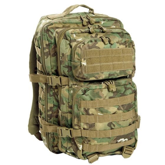 Mil-Tec MOLLE US Stor Attackpack Arid Woodland