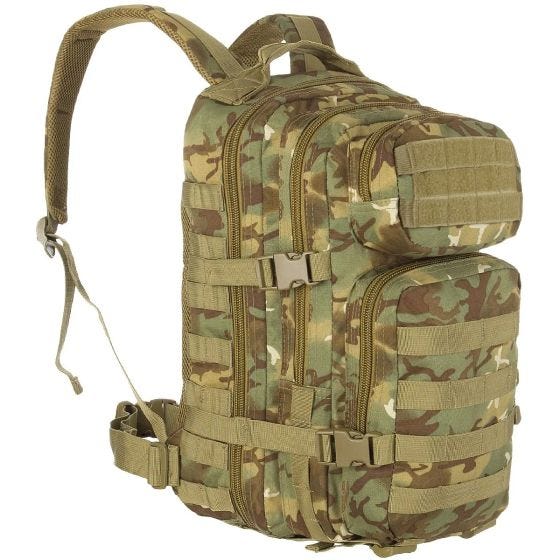 Mil-Tec MOLLE US Liten Attackpack - Arid Woodland