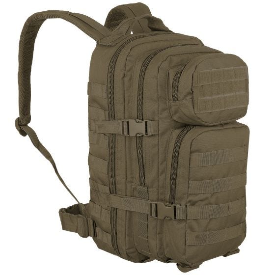 Mil-Tec MOLLE US Liten Attackpack - Oliv