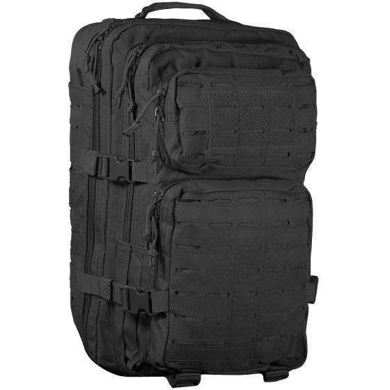 Mil-Tec US Stor Attackpack Laserskuren - Svart
