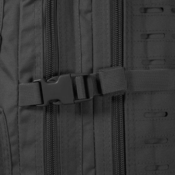 Mil-Tec US Stor Attackpack Laserskuren - Svart