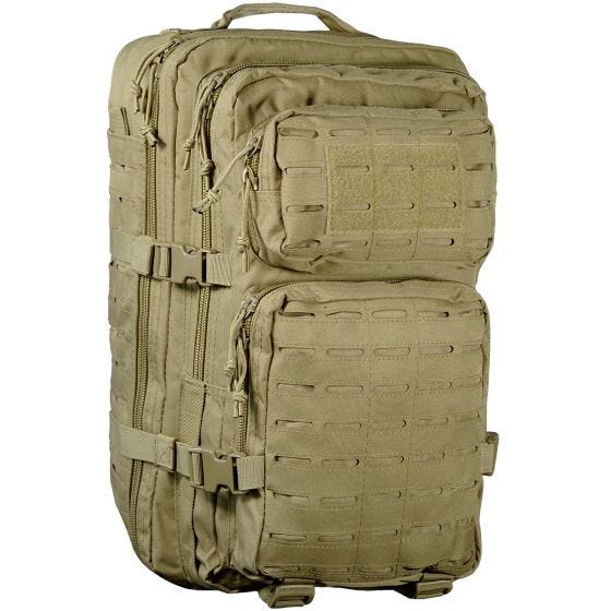 Mil-Tec US Stor Attackpack Laserskuren - Coyote