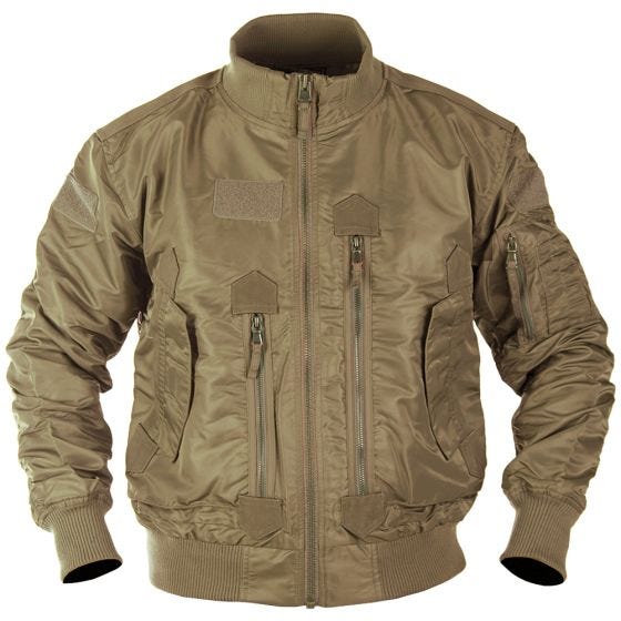 Mil-Tec US Tactical Flygarjacka - Dark Coyote
