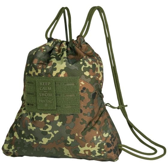 Mil-Tec HexTac Sportbag - Flecktarn