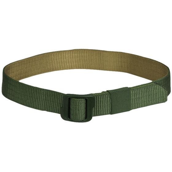 Mil-Tec Dubbelt Arbetsbälte 38 mm - Oliv/Coyote