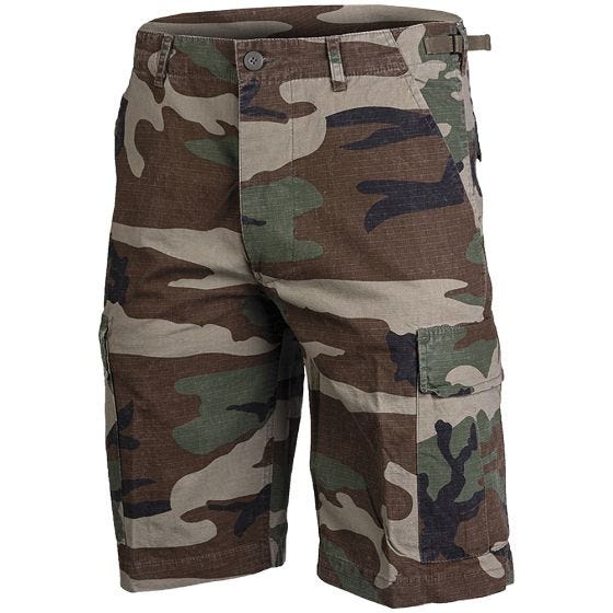 Mil-Tec Ripstop Shorts Woodland