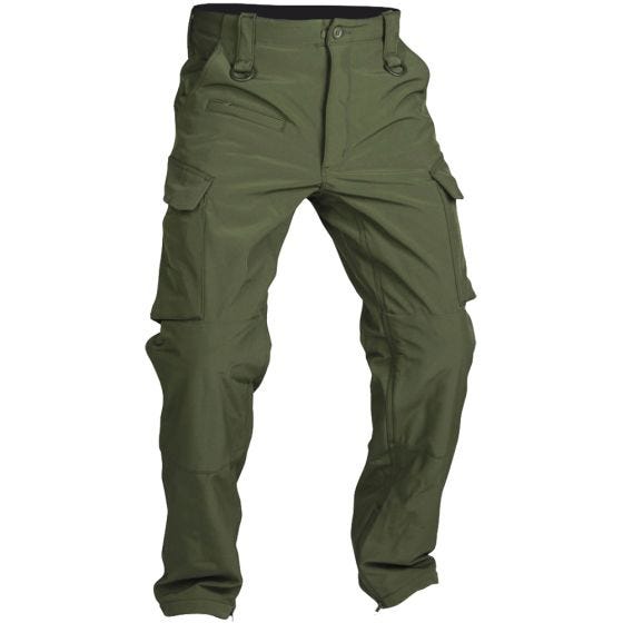 Mil-Tec Explorer Softshellbyxor - Oliv