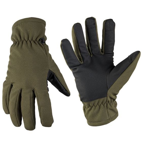 Mil-Tec Thinsulate Softshellhandskar - Oliv