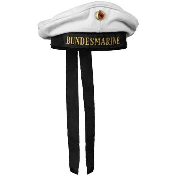 Mil-Tec BM Navy Hat with Insignia - Vit