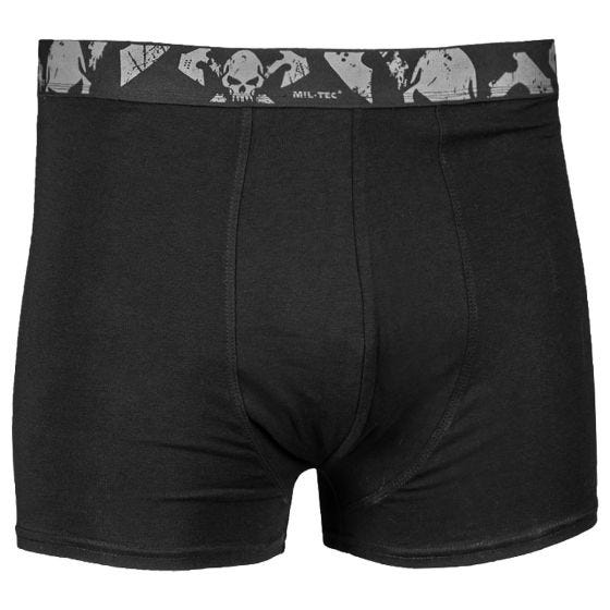 Mil-Tec Skull Boxershorts 2-pack - Svart