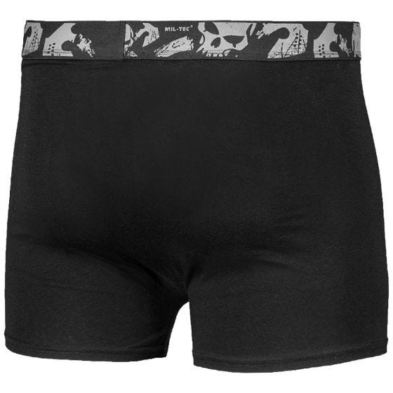 Mil-Tec Skull Boxershorts 2-pack - Svart