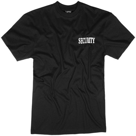 Mil-Tec Double SECURITY Print T-shirt - Svart