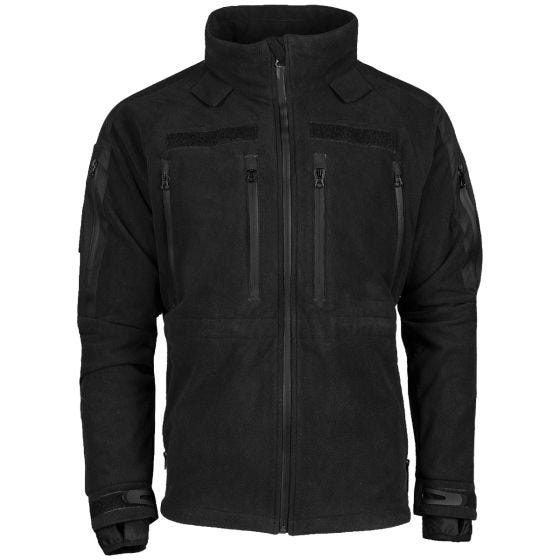 Mil-Tec Plus Cold Weather Fleecejacka - Svart
