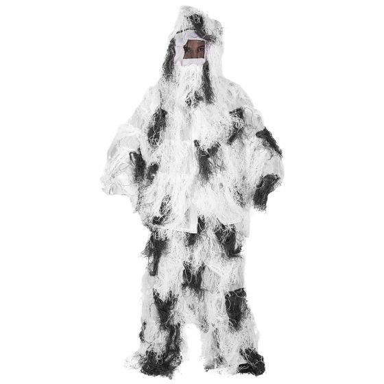 Mil-Tec Anti-Fire Basic Ghilliedräkt - Snow