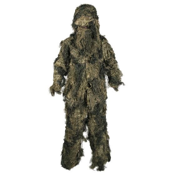Mil-Tec Anti-Fire Basic Ghilliedräkt - Woodland