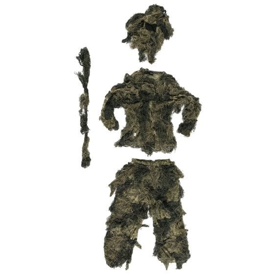 Mil-Tec Anti-Fire Basic Ghilliedräkt - Woodland