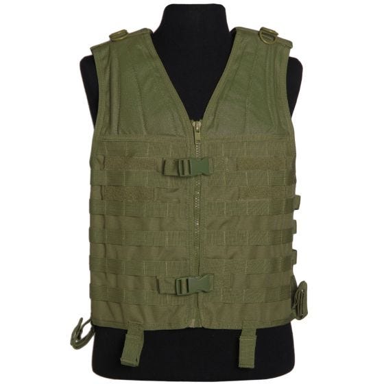 Mil-Tec MOLLE Bärväst Oliv