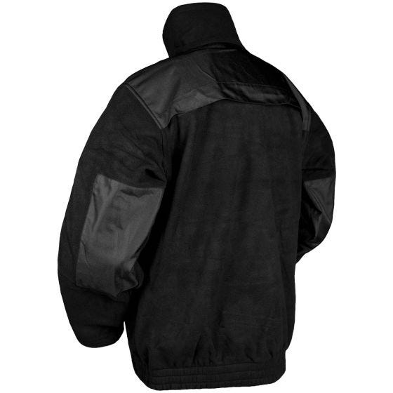 Mil-Tec Security Fleecejacka - Svart