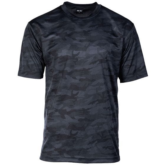 Mil-Tec Nät t-shirt - Dark Camo
