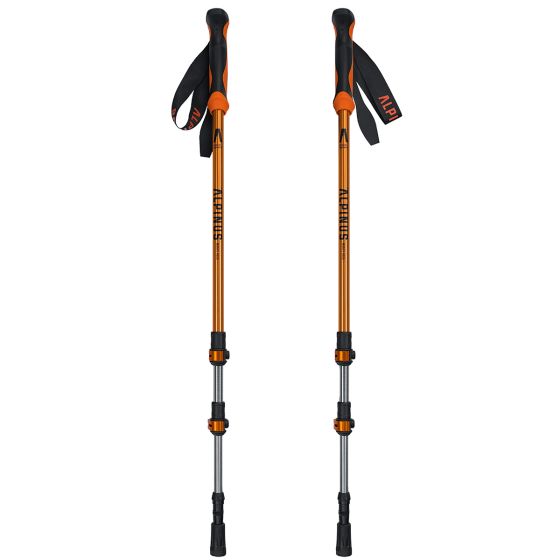 Alpinus Tactical Monte Rosa Gångstavar - Orange