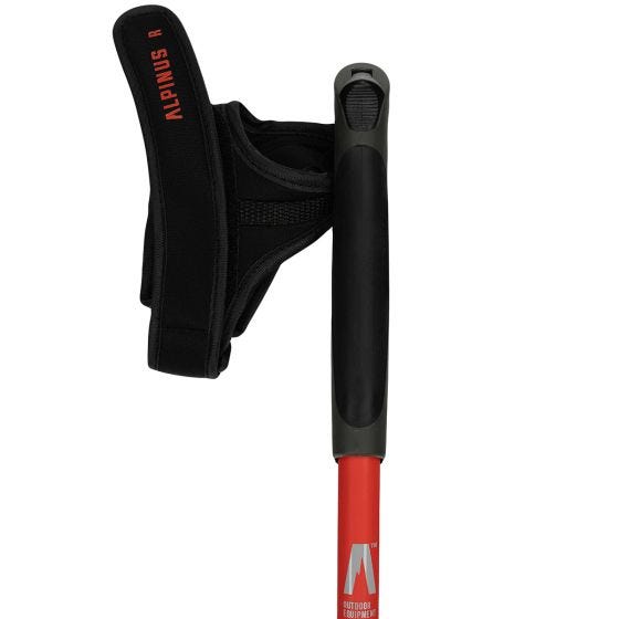 Alpinus Pro Braunberg Gångstavar - Röd