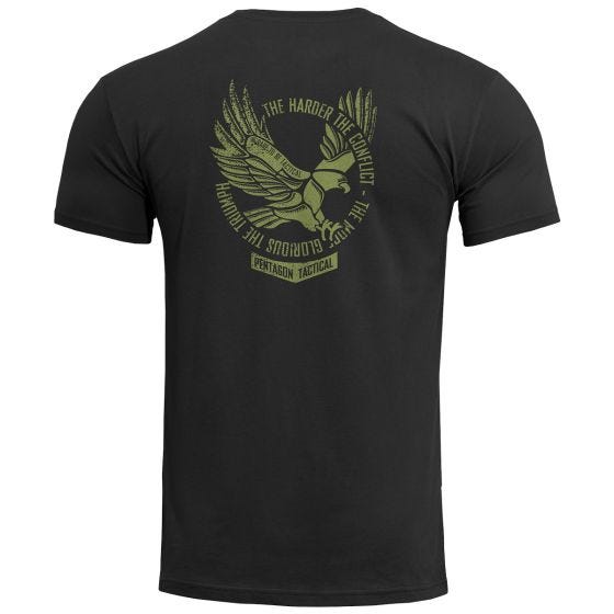 Pentagon Ageron Eagle T-shirt - Svart