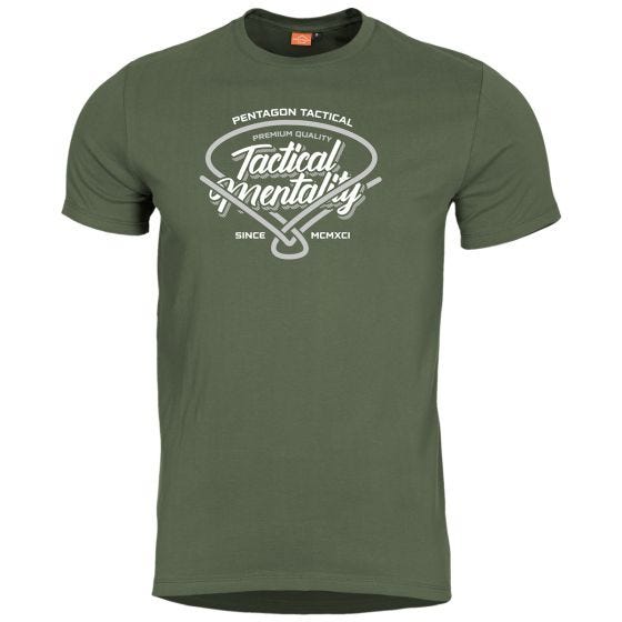 Pentagon Ageron Tactical Mentality T-shirt - Oliv