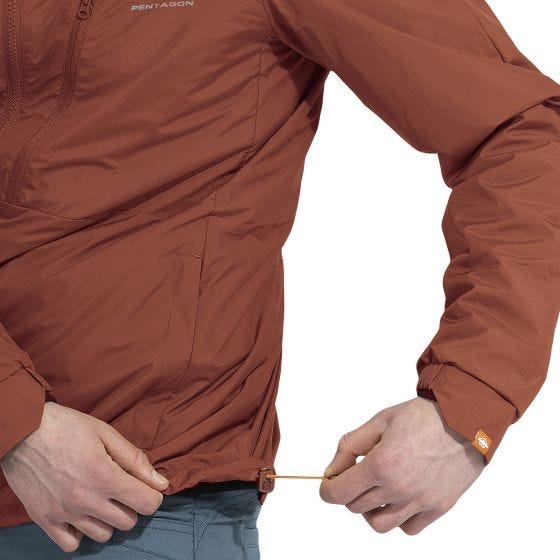 Pentagon Anemos Vindtygsjacka - Maroon Red