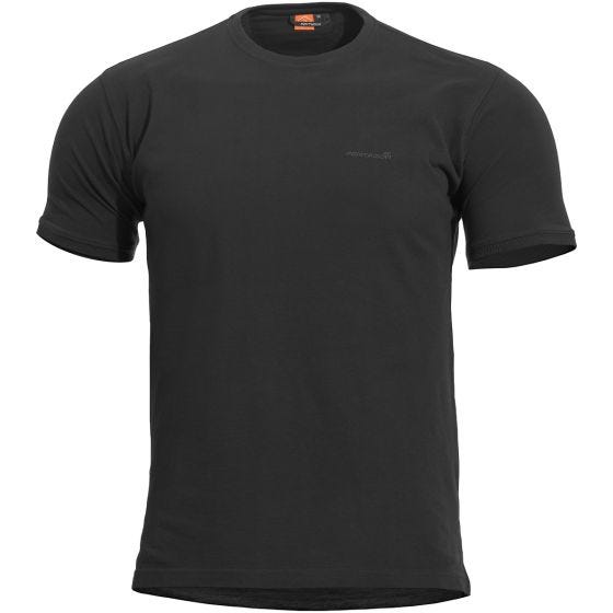 Pentagon Levantes Skjorta med Crewneck Halsringning Svart