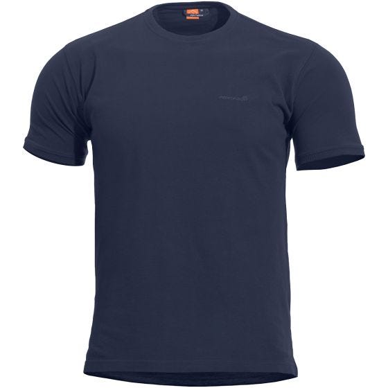 Pentagon Levantes Skjorta med Crewneck Halsringning Navy Blue