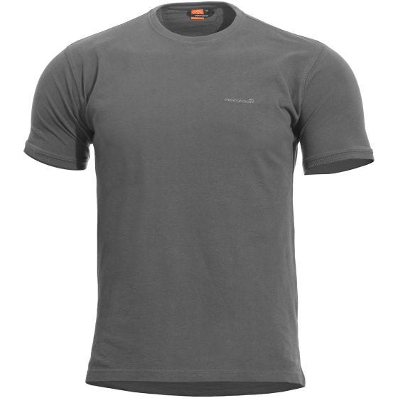 Pentagon Levantes Skjorta med Crewneck Halsringning Wolf Grey