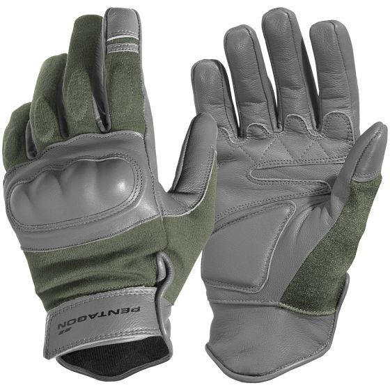 Pentagon Tactical Storm Handskar - Oliv