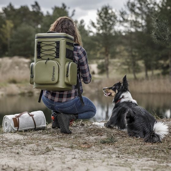 Petromax Ryggsäck Kylväska 27 L - Oliv